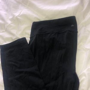 Black high waisted leggings